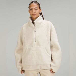 Lululemon Scuba Oversized Fleece Funnel-Neck Half-Zip Size XS Small